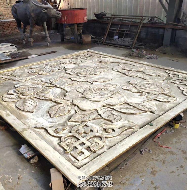 花卉浮雕工厂，街道标识，园林花卉浮雕批发