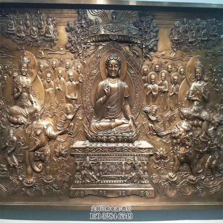 户外浮雕通用，多彩艺术，佛像浮雕供应厂家